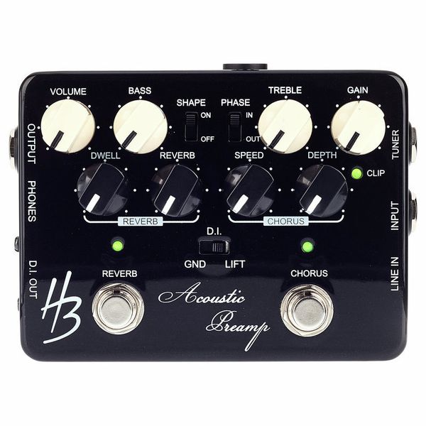 Harley Benton Custom Line Acoustic Preamp