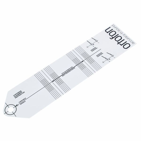 Ortofon Cartridge Alignment Protractor