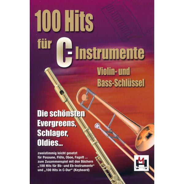 Musikverlag Hildner 100 Hits für C-Instrumente