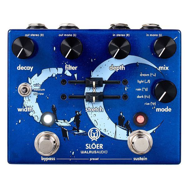 Walrus Audio Slöer Ambient Reverb Blue